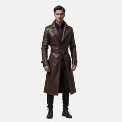 Arvigo Steampunk Leather Duster