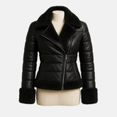 Fur Coat Aviator Jacket Women