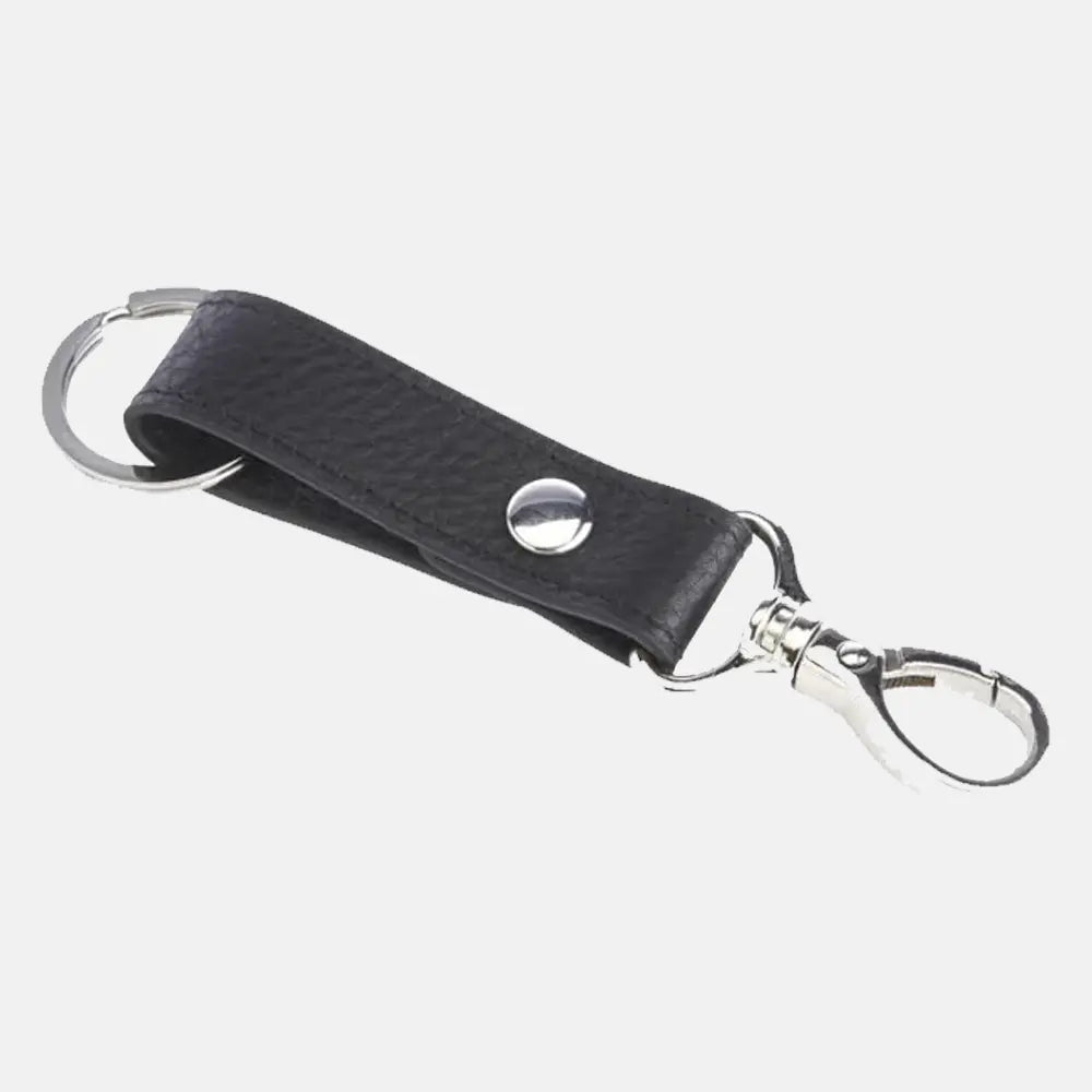leather valet keychain