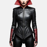 Grimora Vampire Leather Jacket Women