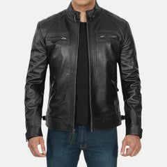 black jacket | biker jacket