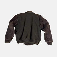 Men Bomber Flight Motorcycle Jacket