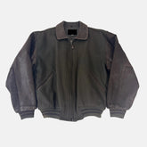 Men Bomber Flight Motorcycle Jacket
