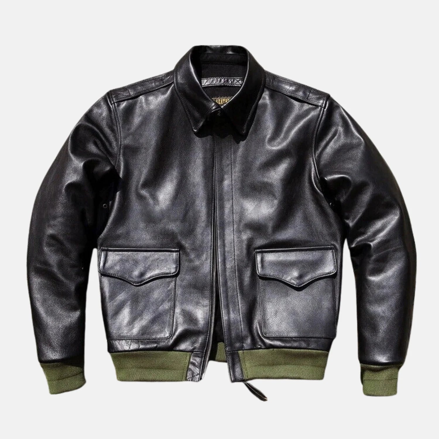 Bomber Leather Flight Jacket