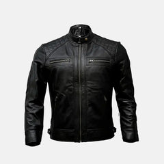 leather motorcycle jacket