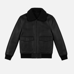 Skyline Leather Flight Jacket