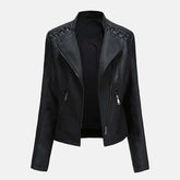 Leather Bomber Jacket Women