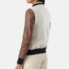 Tivra Hybrid Varsity Jacket Women