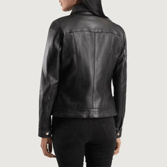 Velo Classic Collar Leather Jacket
