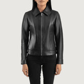 Velo Classic Collar Leather Jacket