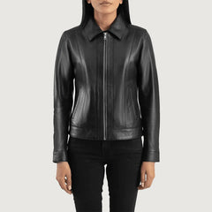 Velo Classic Collar Leather Jacket