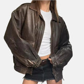 Women Bomber Flight Jacket