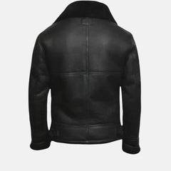 Vintage Pilot Style Aviator Jacket