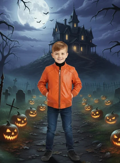 Halloween Jacket Kids | Leather Jacket