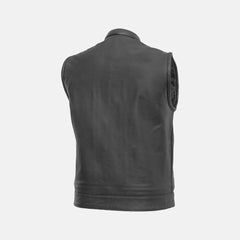 Frontier Finesse Leather Vests For Men