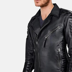 Outlaw Spirit Double Style Mens Biker Jacket