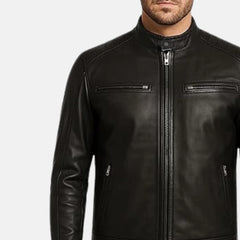 Vincent Zip Up Style Mens Motorcycle Jacket