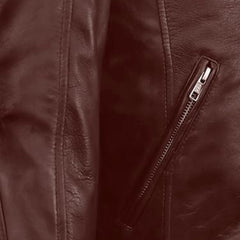 Vincent Zip Up Style Mens Motorcycle Jacket