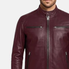 Vincent Zip Up Style Mens Motorcycle Jacket