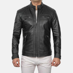 Black Biker Jacket | leather jacket