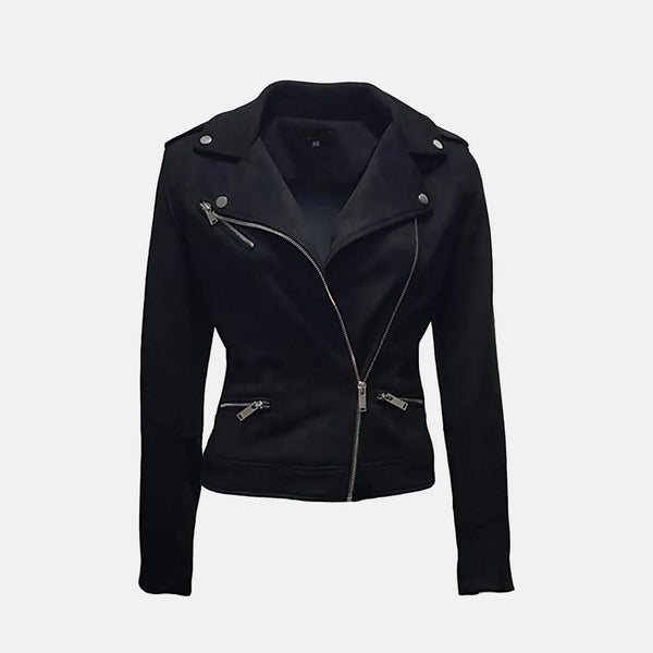 gonziRRL SUEDE TRUCK JACKET 2ndタイプ名作 Women'S Faux Suede Leather Fringe Jacket Cowgirl Crop Moto